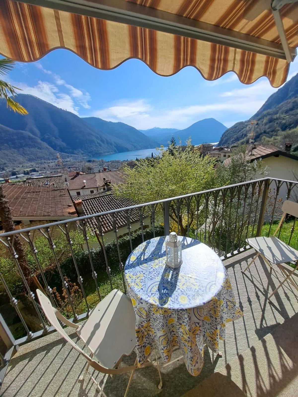 Casa Vista Lago E Giardino Porlezza Exterior photo